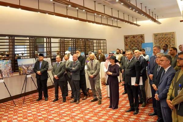 نمایندگان سازمان ملل و دیپلوماتها در نشستی در کابل گردهم آمدند