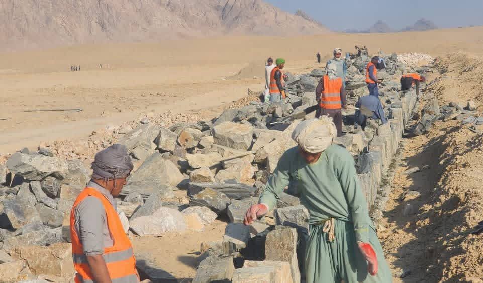 د حاجي بشر نورزي له خوا په میوند ولسوالۍ کې د یوې نوې عیدګاه د جوړېدو چارې