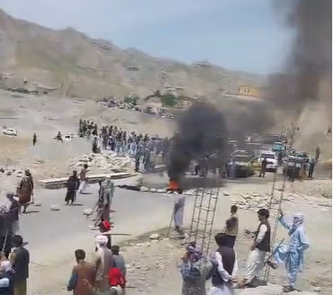 اعتراضات در بدخشان؛ دستکم دو نفر در تیراندازی طالبان کشته شدند