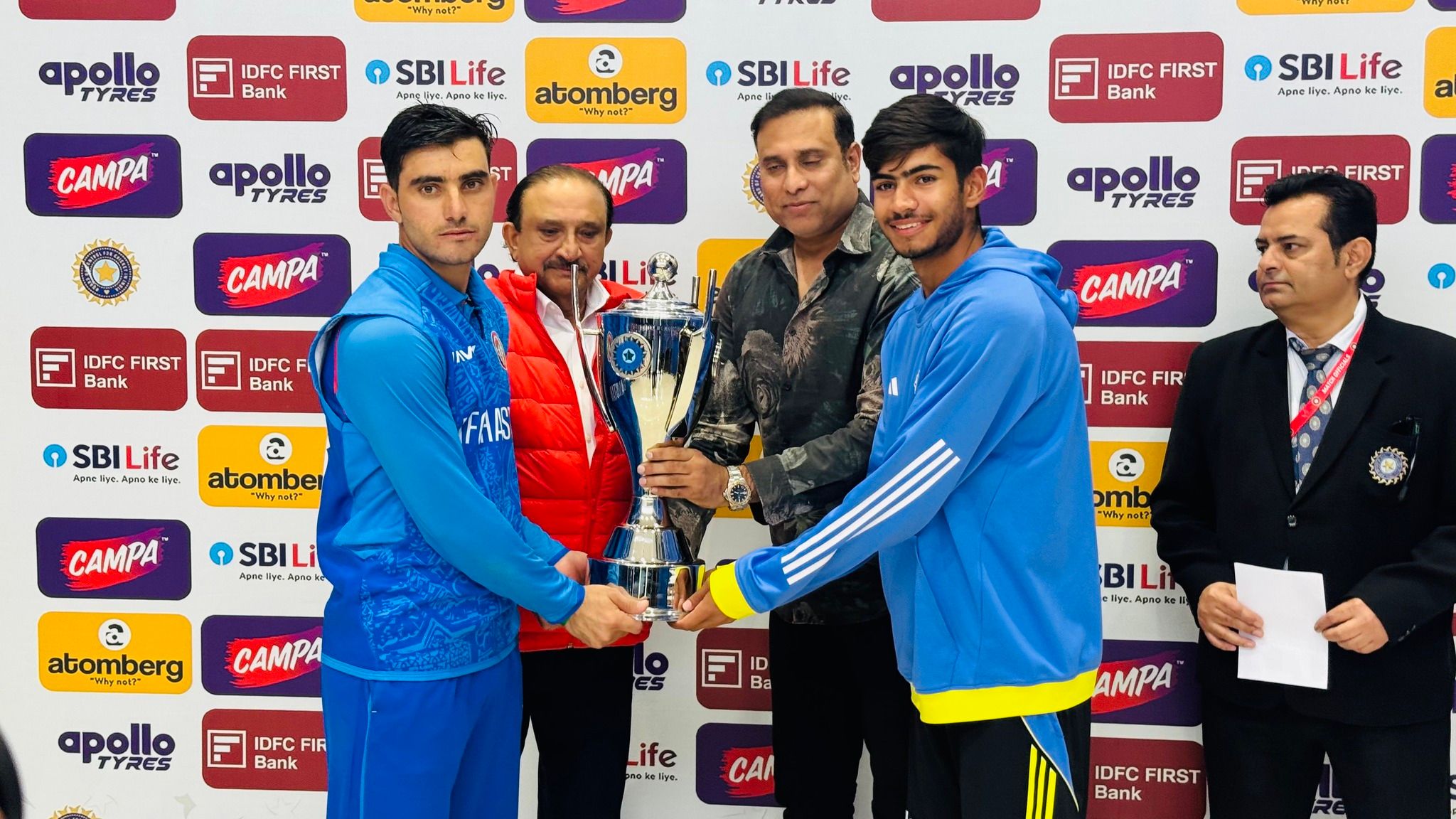 تیم‌های کریکت نوزده‌سال افغانستان و هندوستان مشترکاً قهرمان شدند