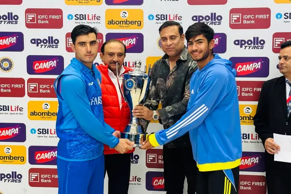 تیمهای کریکت نوزدهسال افغانستان و هندوستان مشترکاً قهرمان شدند