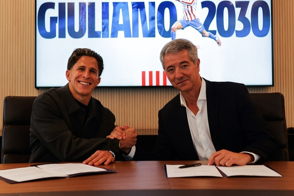 با اعلام رسمی باشگاه؛ قرارداد جولیانو سیمئونه تا سال ۲۰۳۰ با اتلتیکومادرید تمدید شد