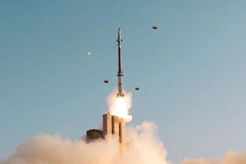 با همکاری امریکا؛ اسرائیل سیستم  'فلاخن داوود' را برای رهگیری موشک‌ها آزمایش کرد