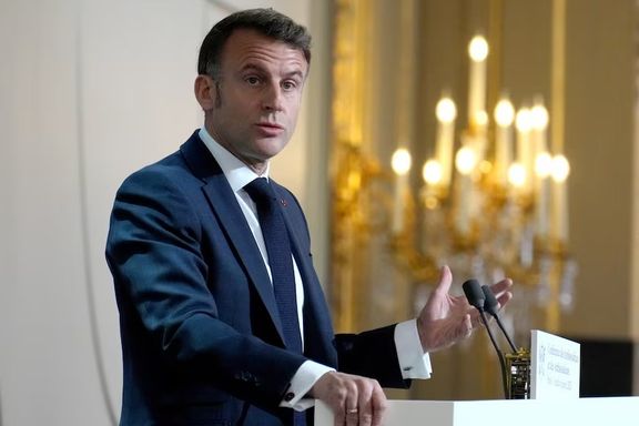 رئیسجمهور فرانسه، ایران را «چالش استراتیژیک و امنیتی» برای خاورمیانه و اروپا خواند