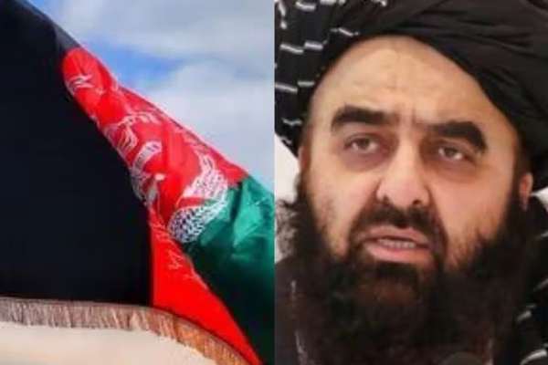 متقي په سفارت کې د افغانستان د ملي بیرغ په لیدو خپله لاره بدله کړه