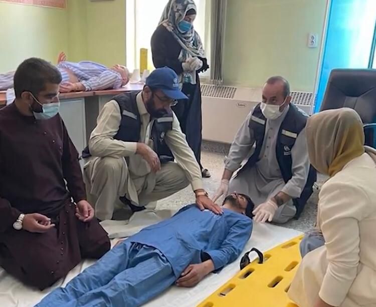 سازمان بهداشت جهانی بیش از ۵۰۰ پزشک و کارمند صحی افغانستان را آموزش داد