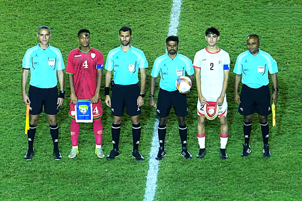 حذف تیم فوتبال زیر ١٧سال افغانستان با شکست پرگل مقابل عمان در مقدماتی جام آسیایی