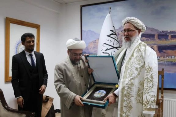 دیدار نورالدین خالق نظر، مفتی اعظم اوزبیکستان با عبدالسلام حنفی در کابل