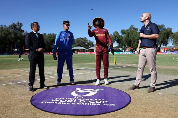 د افغانستان ۱۹ کلنه لوبډله د ویسټ انډیز پر وړاندې د ځوانانو نړیوال جام دویمه لوبه کوي