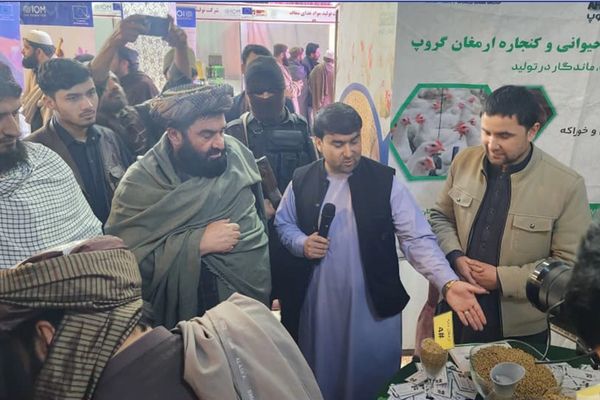 په کندز کې د کورنیو تولیداتو او محصولاتو نندارتون پرانیستل شو