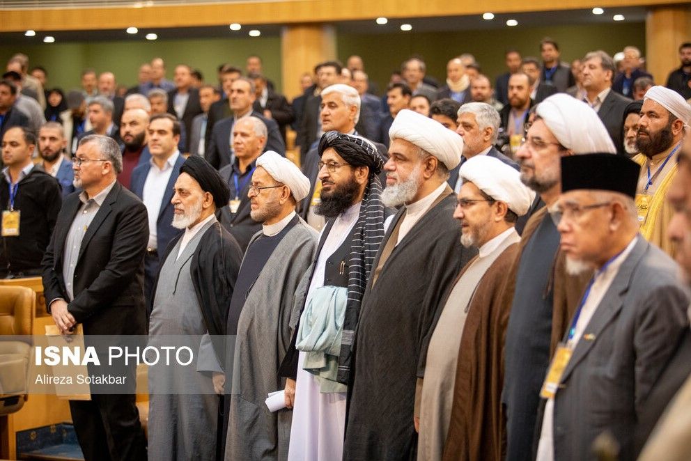 نماینده طالبان در همایش «مکتب نصرالله» در تهران شرکت کرد