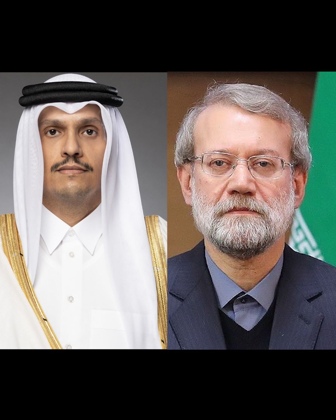 وزیر خارجه قطر با دبیر شورای امنیت ملی ایران تلفنی گفتگو کرد