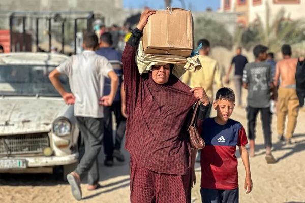 ملګري ملتونه: غزه کې د مرستو د وېش په ګڼه ګوڼه کې لسګونه کسان ټپیان شوي