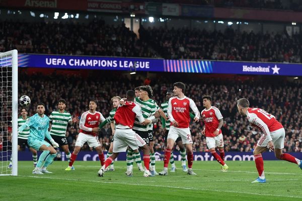 صعود دشوار آرسنال به نیمهنهایی لیگ قهرمانان اروپا با عبور از اسپورتینگ