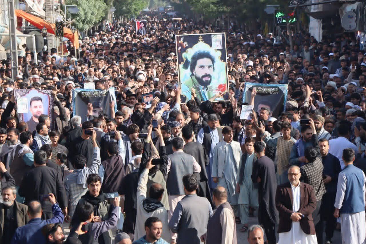 اعتراضات شهروندان به کشتار هرات