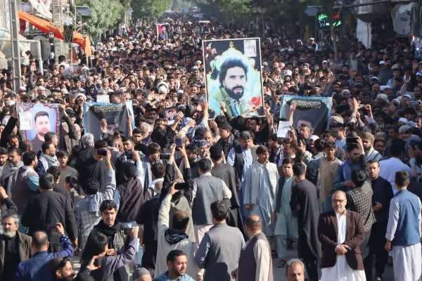 اعتراضات شهروندان به کشتار هرات