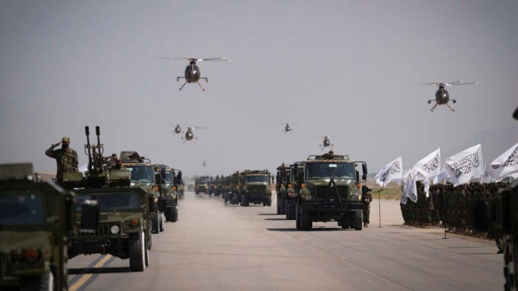 د ټرمپ له وینا وروسته سږکال طالبانو په بګرام کې له امریکايي وسلو سره پوځي ننداره ونه کړه