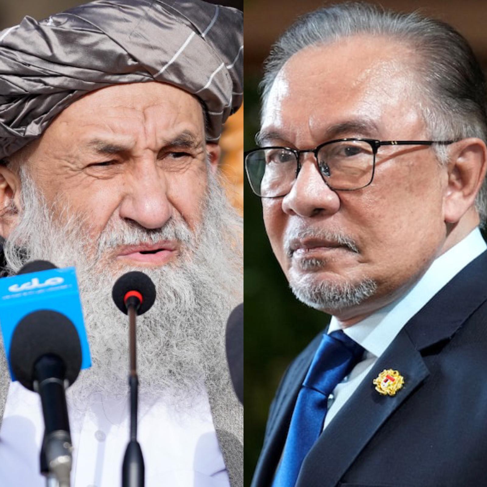 رئیس‌الوزرای طالبان با نخست‌وزیر مالزیا درباره درگیری با پاکستان گفت‌وگو کرد