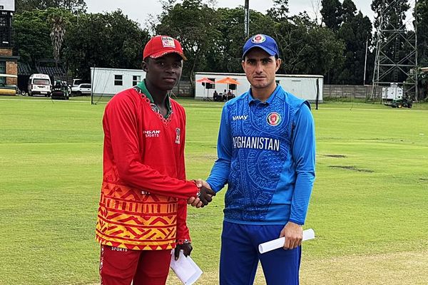 دیدار تیمهای کریکت نوزده سال افغانستان و زیمباوه بدون نتیجه پایان یافت