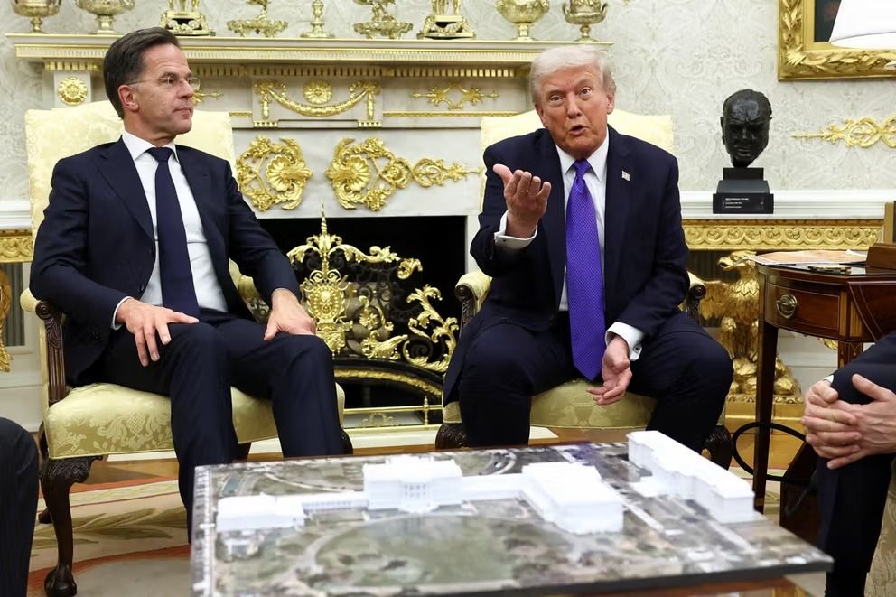 ترامپ: امیدوارم تحریم‌ها پوتین را 'سر عقل بیاورد'