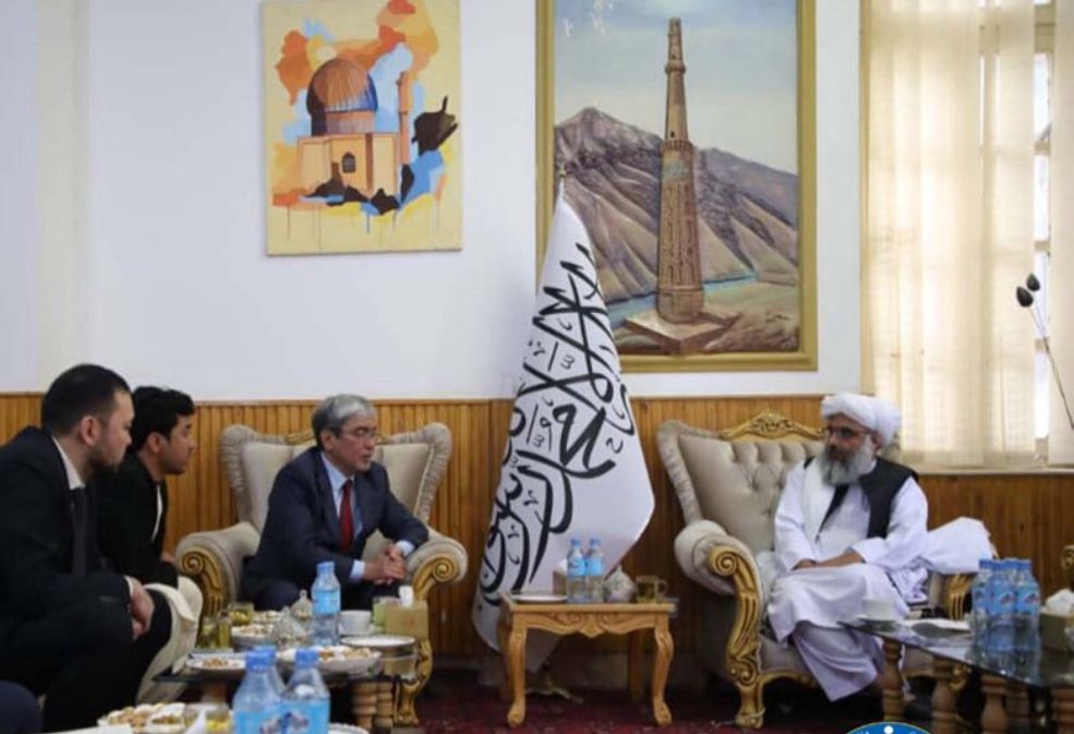 په هرات کې د طالبانو او قزاقستان د سفیر تر منځ د سوداګرۍ د اسانتیاوو تړون وشو