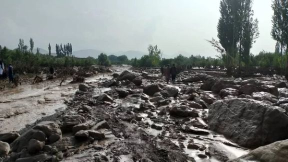 په میدان وردګ کې د سېلابونو له امله یو کس مړ او ۳ نور ټپيان دي