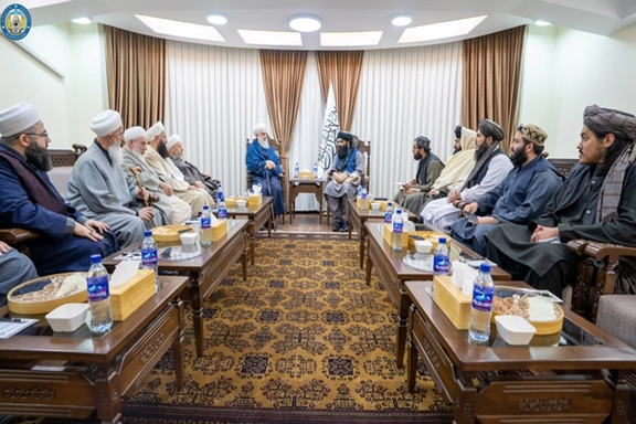 هیئت روحانیون ترکیهای با مقام ارشد تحت تحریم بینالمللی طالبان در کابل دیدار کرد