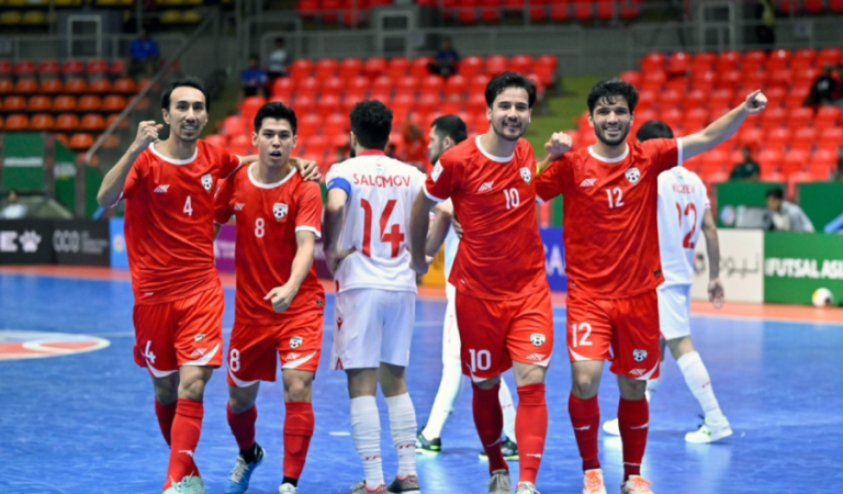 د افغانستان فوټسال لوبډله له اوکراین سره برخلیک ټاکونکې لوبه لري