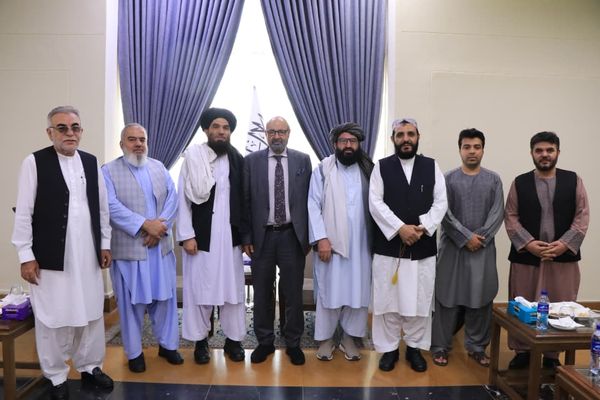 طالبان وايي د دغې ډلې په هڅو د سوداګرۍ خونې پخوانی مشر کابل ته راغی