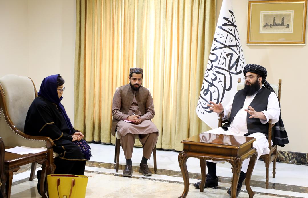 معاون طالبان خواستار 'برخورد مسوولانه' سازمان ملل در افغانستان شد