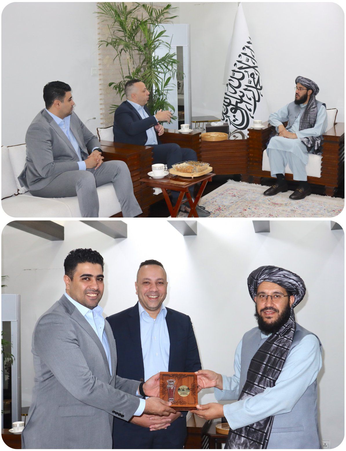 په اسلام اباد کې د طالبانو سفیر د مصر له مستشار سره پر دوه اړخیزو اړیکو غږېدلی