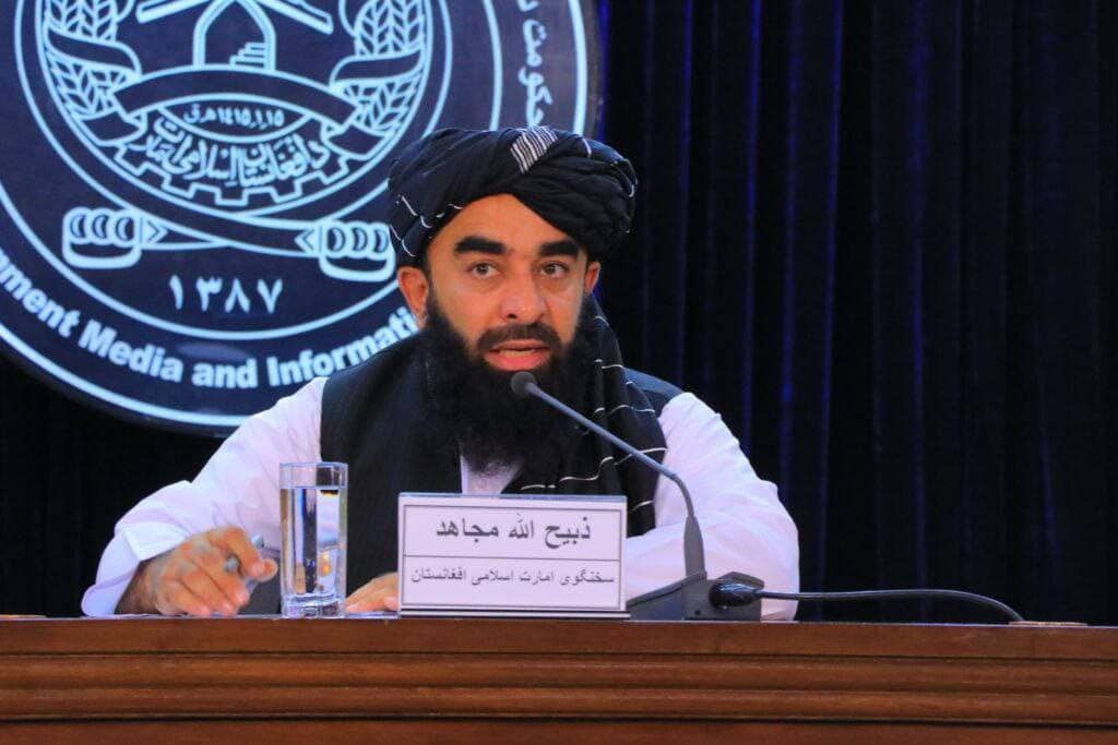 ذبیح الله مجاهد په افغاستان کې د ۲۰ ترهګرو ډلو اړوند د قرغزستان او روسيې ادعاوې رد کړې