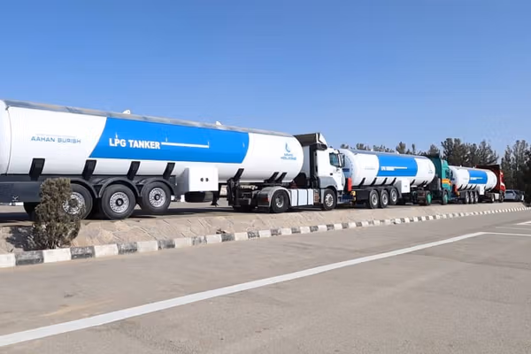 له هرات نه روسیې او منځنۍ اسیا ته د اوبلن ګاز د ټانکرونو صادرات پيل شول