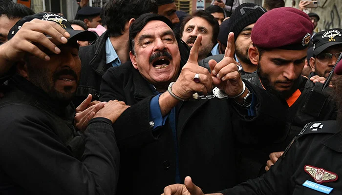 شیخ رشید، وزیر داخله پیشین پاکستان بار دیگر بازداشت شد