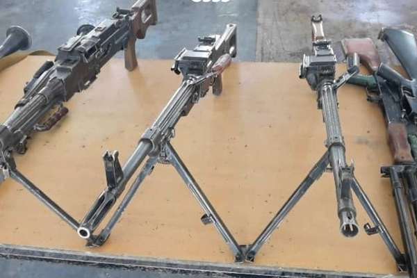 طالبان از کشف و ضبط بیش از ۲۰۰ قبضه سلاح در پکتیا خبر داد