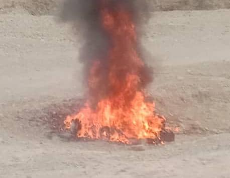 طالبانو په ننګرهار کې د موسیقۍ لسګونه الات او وسایل وسوځول