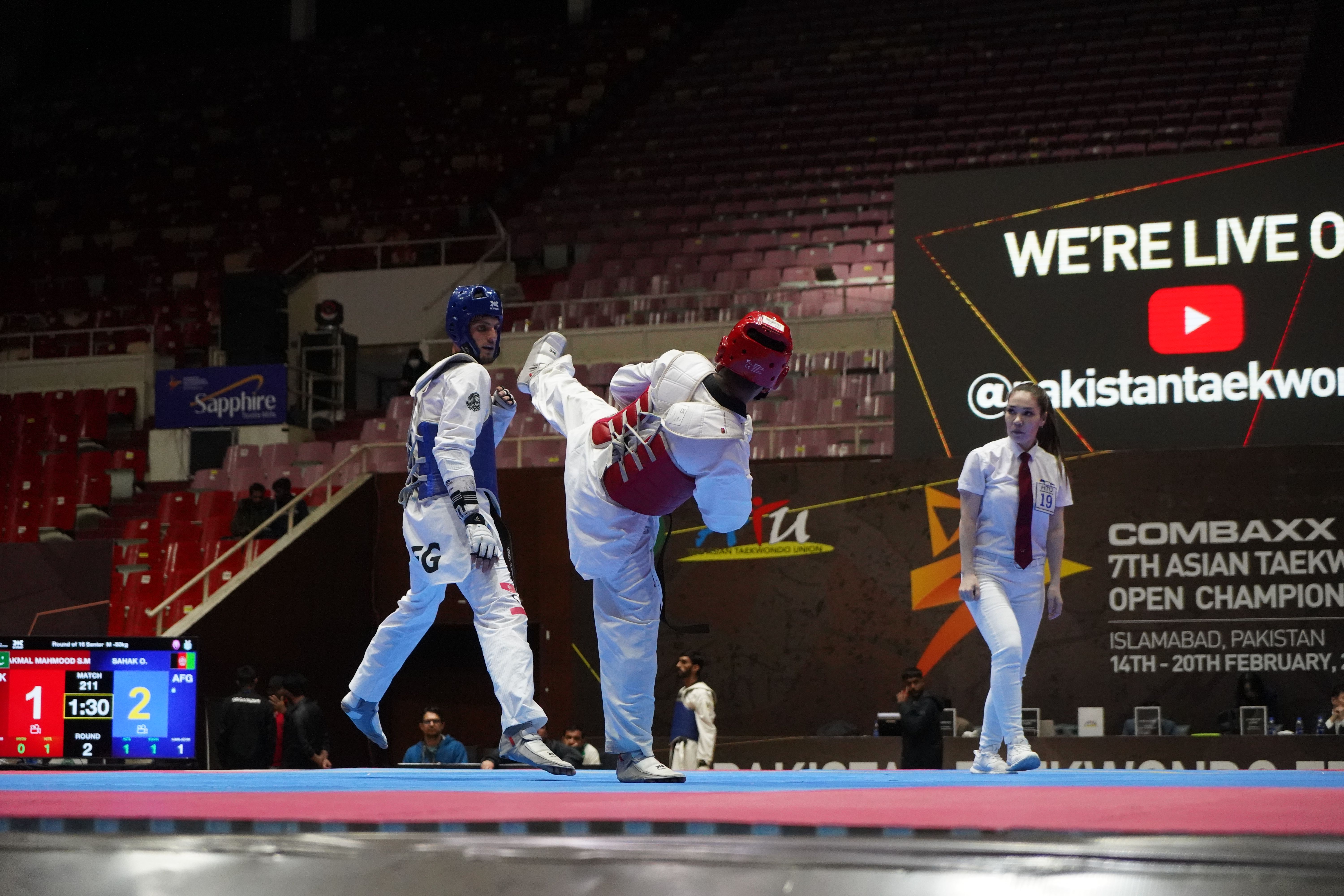 تکواندو آزاد آسیایی؛ امید سهاک با صعود به نیمه‌نهایی، کسب مدال برنز خود را قطعی کرد