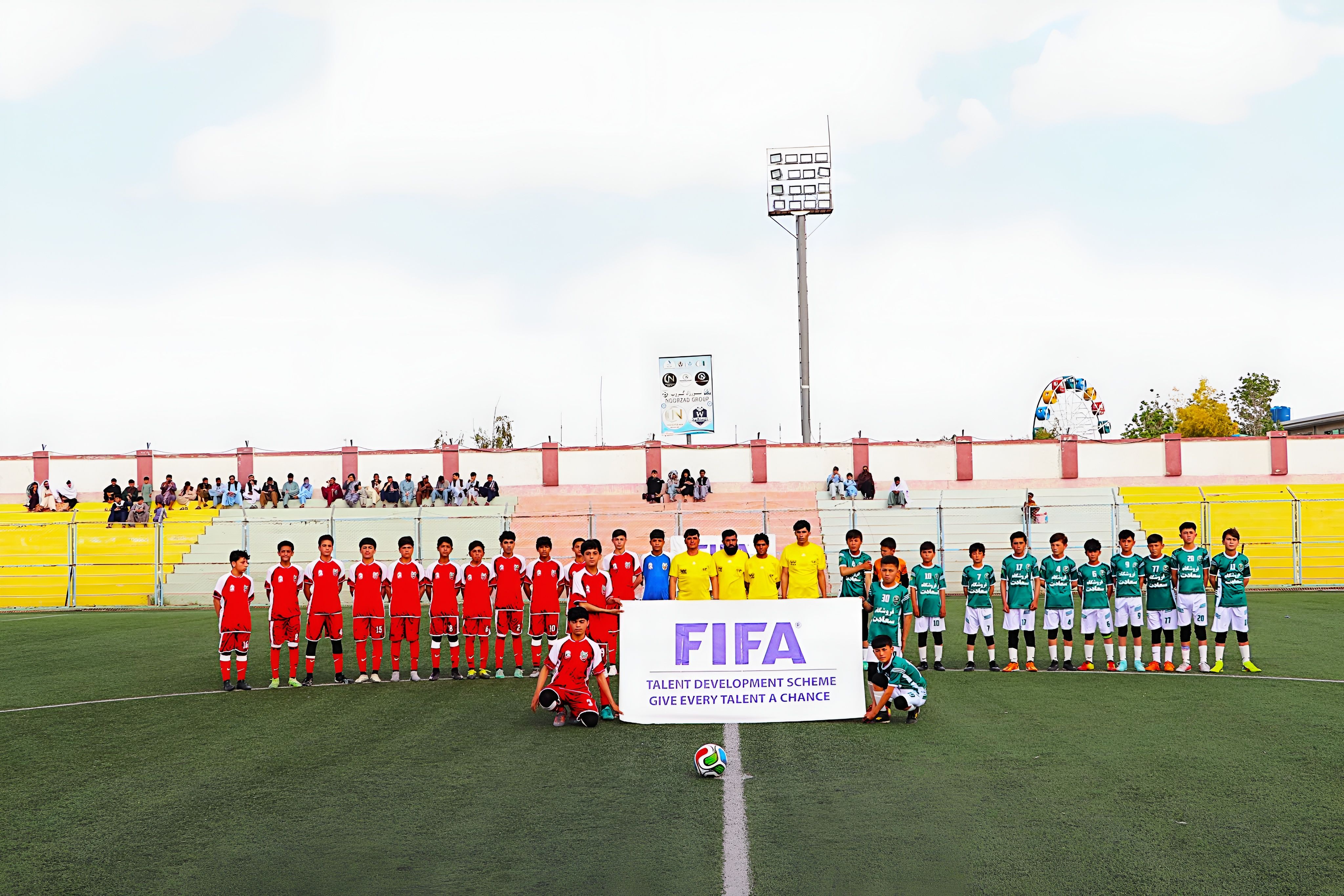 برگزاری رقابت‌های فوتبال زیر ۱۴ سال زون جنوب‌غرب افغانستان با حضور تنها دو تیم