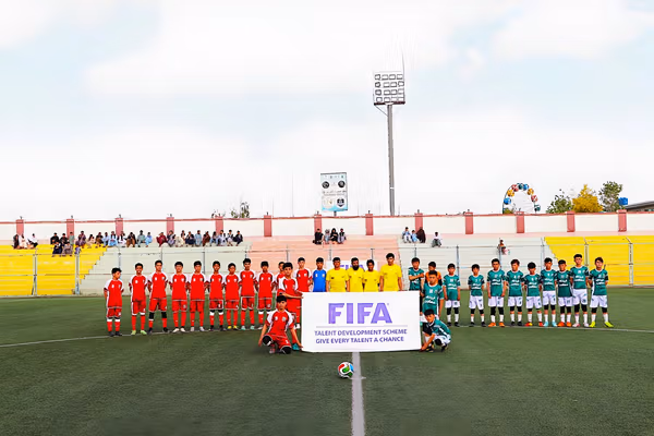 برگزاری رقابتهای فوتبال زیر ۱۴ سال زون جنوبغرب افغانستان با حضور تنها دو تیم