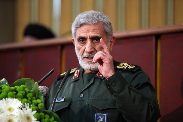 د ایران د قدس ځواک قوماندان قااني په ناڅاپي سفر بغداد ته رسېدلی