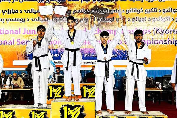 مسابقات انتخابی تکواندو افغانستان؛ ورزشکاران برتر وزنهای ششم و نهم مشخص شدند