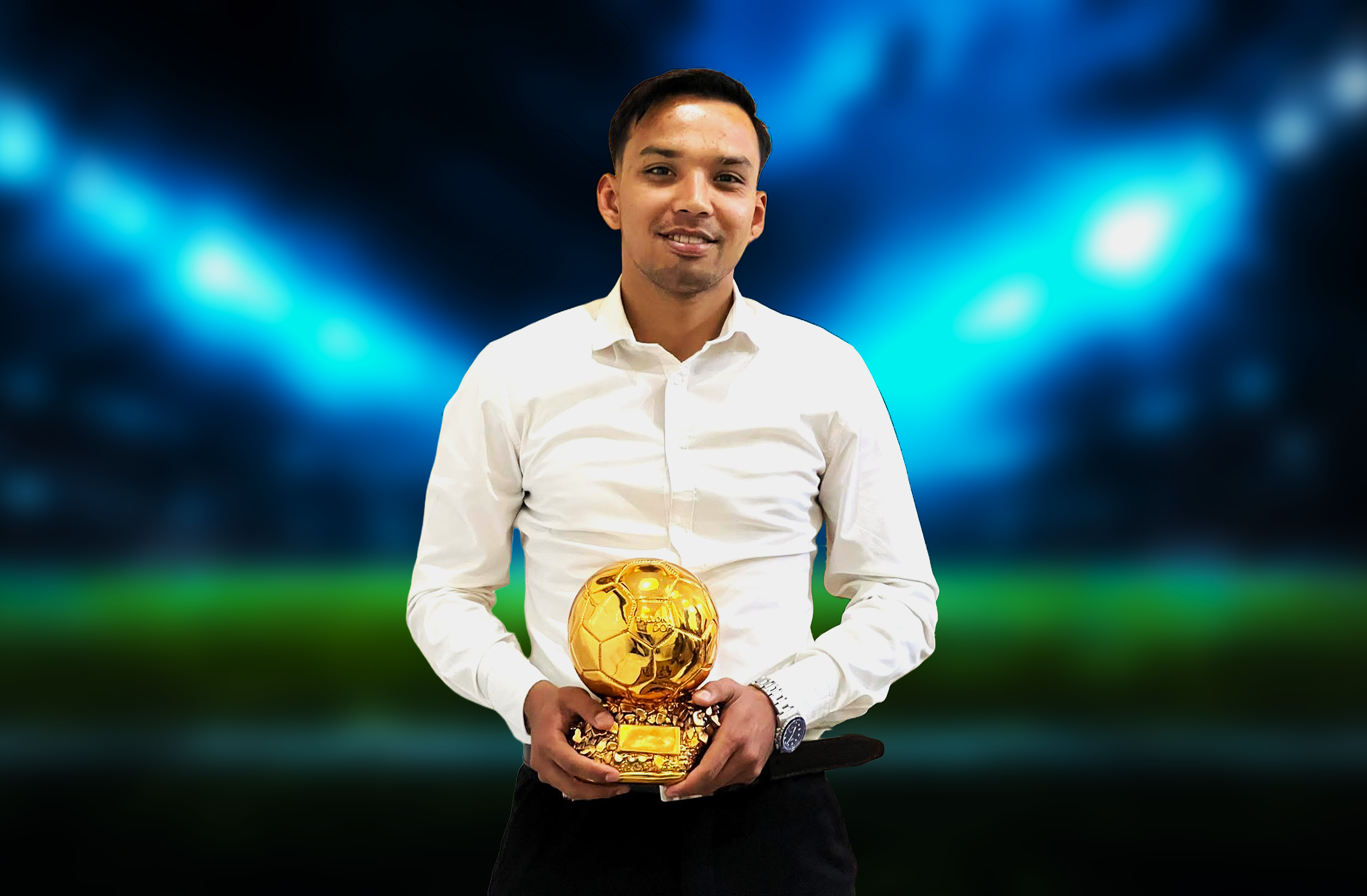 علی‌رضا پناهی، ملی‌پوش افغانستان برنده توپ طلای «فوتبال سی» ۲۰۲۵ شد