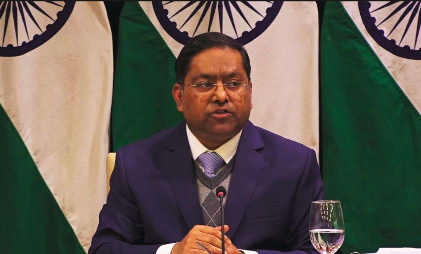 هند د چین او پاکستان ګډه اعلامیه کې د جمو او کشمیر په اړه څرګندونې بې‌ځایه وبللې