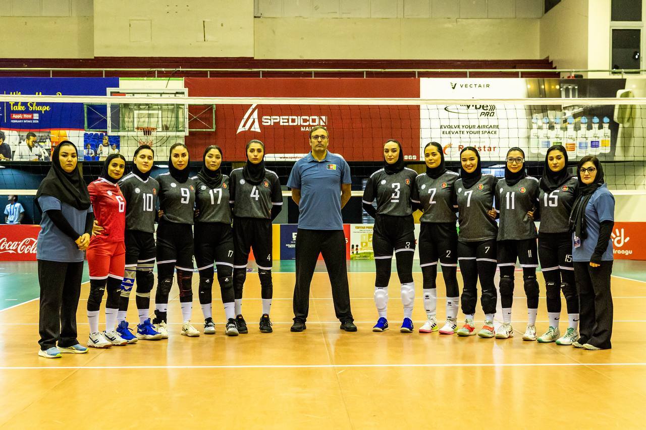  والیبال زنان آسیای مرکزی؛ افغانستان در دومین دیدار به مصاف مالدیو می‌رود