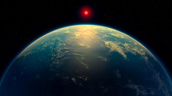 له ځمکې ۱۲۴ نوري کاله لرې؛ ساینسپوهانو په یوه بهرنۍ سیاره کې د ژوند نښې وموندې