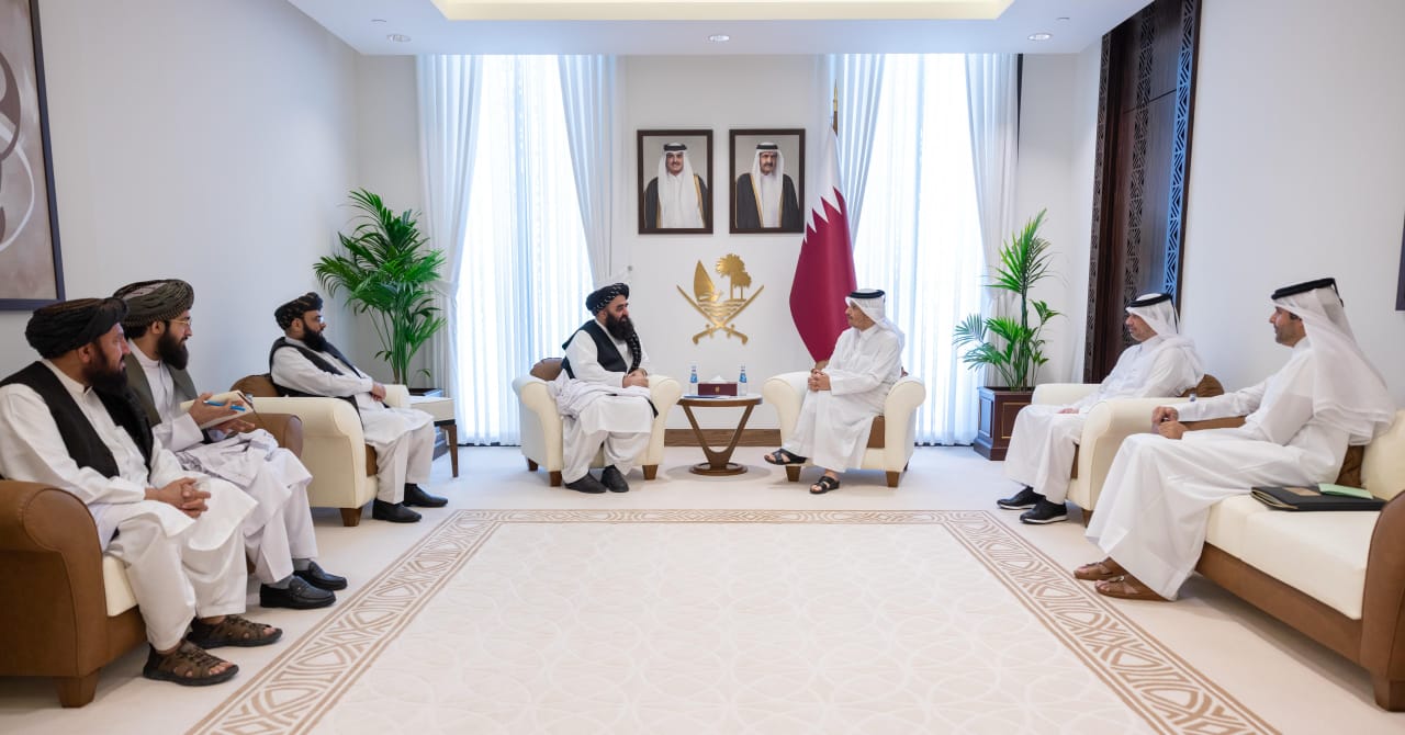 قطر تاکنون در نشست‌های رسمی از پرچم طالبان استفاده نکرده است