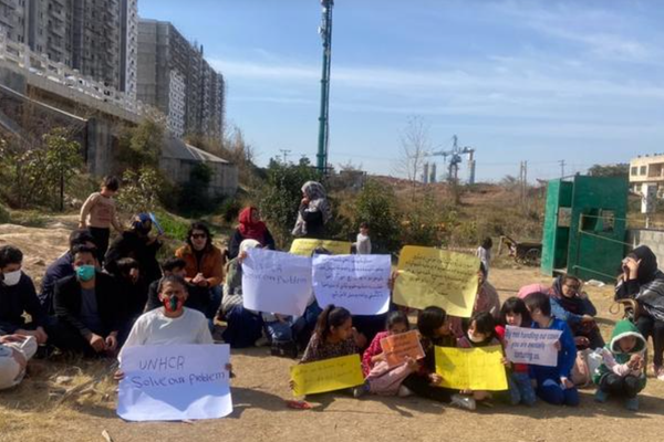 Several Afghan Immigrants Hold Protests in Islamabad