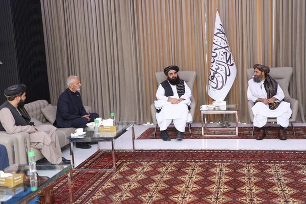 Senior Taliban Officials Arrive In Tehran For Khamenei Funeral
