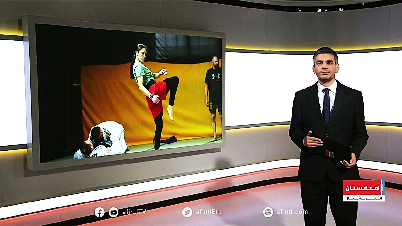 تمنا احمدی، دختر مبارز افغان، امشب وارد قفس نبرد می‌شود