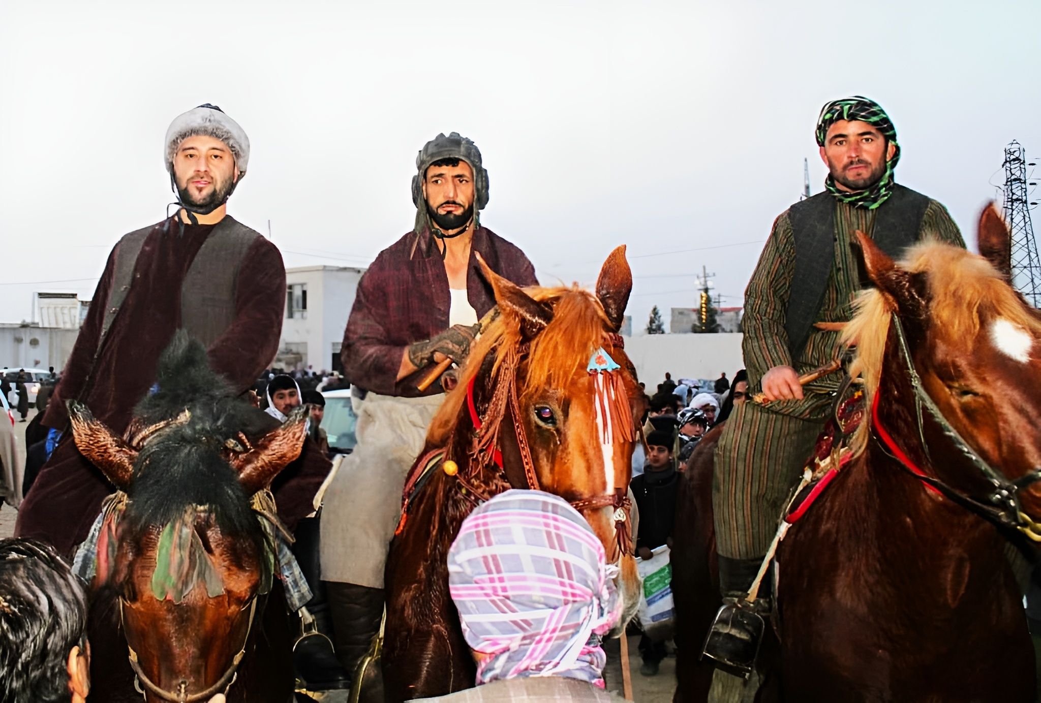 رقابت ١٧٠ چاپ‌انداز در میدان بزکشی مقیم‌بای مزار شریف